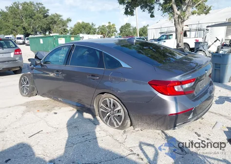 2020 Honda Accord Hybrid from USA, damaged, VIN 1HGCV3F15LA013424